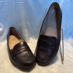 LifeStride Simply Comfort Mala Slip On Loafer Brown Women Size 8.5M New